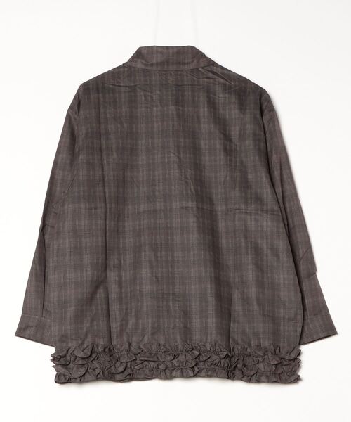 gossip!ロサンゼルス(ゴシップロサンゼルス)の「レトロチェック 裾フリルシャツ(シャツ/ブラウス・レディース・チェック・L/M)」の12枚目の写真