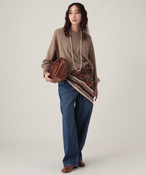 Elura(エルーラ)の「大人カーブデニム/596035(デニムパンツ・レディース・ネイビー/ブルー・LARGE/MEDIUM)」の7枚目の写真