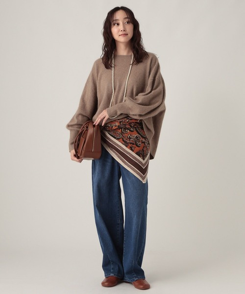Elura(エルーラ)の「大人カーブデニム/596035(デニムパンツ・レディース・ネイビー/ブルー・LARGE/MEDIUM)」の8枚目の写真