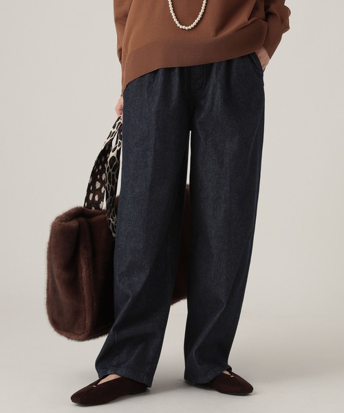 Elura(エルーラ)の「大人カーブデニム/596035(デニムパンツ・レディース・ネイビー/ブルー・LARGE/MEDIUM)」の14枚目の写真