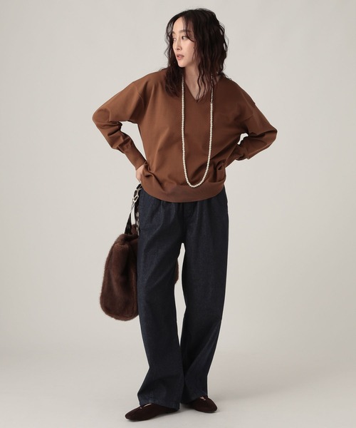 Elura(エルーラ)の「大人カーブデニム/596035(デニムパンツ・レディース・ネイビー/ブルー・LARGE/MEDIUM)」の16枚目の写真