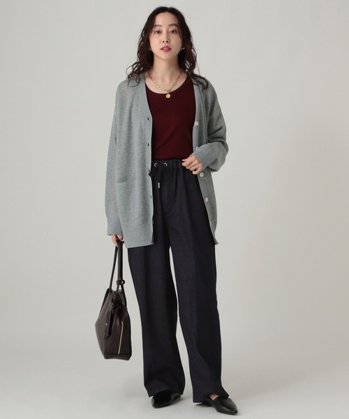 Elura(エルーラ)の「大人カーブデニム/596035(デニムパンツ・レディース・ネイビー/ブルー・LARGE/MEDIUM)」の21枚目の写真