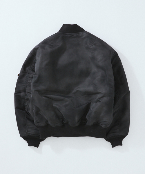 ALPHA / アルファ 別注 BLACK FADE MA-1（MA-1）｜Alpha Industries