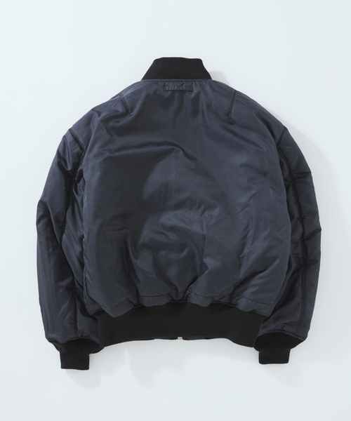 ALPHA / アルファ 別注 BLACK FADE MA-1（MA-1）｜Alpha Industries