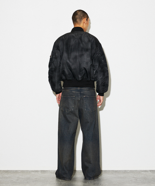 Alpha Industries（アルファインダストリーズ）の「ALPHA / アルファ 別注 BLACK FADE MA-1（MA-1・メンズ・ブラック・MEDIUM/X-LARGE/LARGE）」の20枚目の写真