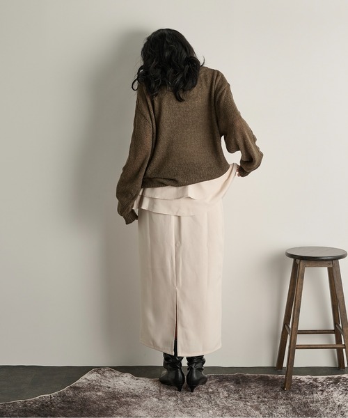 なぎさページ フリルベルトセットナロースカート（スカート）｜THE YOn