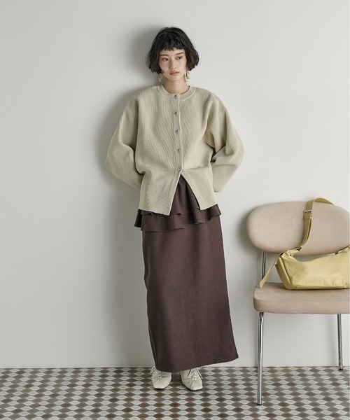 なぎさページ フリルベルトセットナロースカート（スカート）｜THE YOn