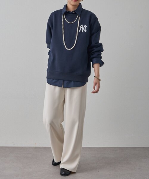 LOUNGEDRESS（ラウンジドレス）の「イージーワイドパンツ（その他パンツ・レディース・ブラウン/ピンク/ブラック/アイボリー・SMALL/MEDIUM）」の9枚目の写真