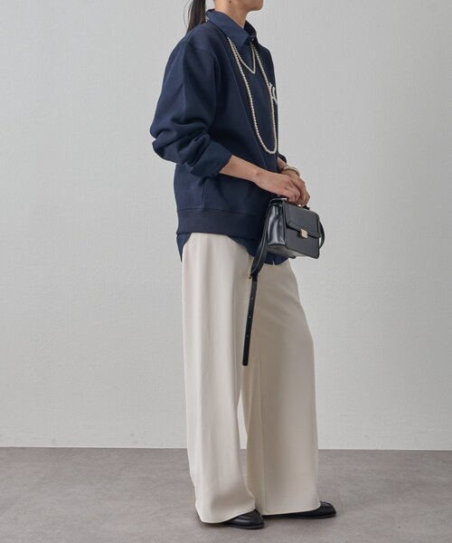 LOUNGEDRESS（ラウンジドレス）の「イージーワイドパンツ（その他パンツ・レディース・ブラウン/ピンク/ブラック/アイボリー・SMALL/MEDIUM）」の12枚目の写真