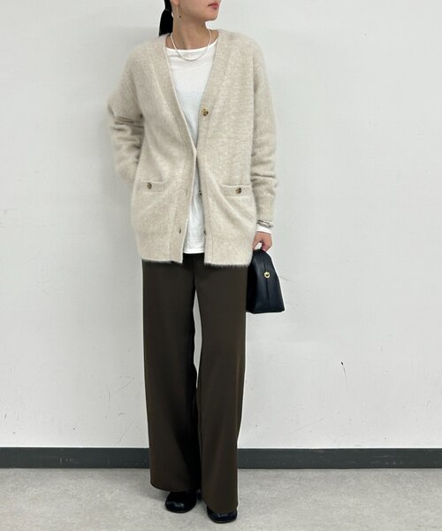 LOUNGEDRESS(ラウンジドレス)の「イージーワイドパンツ(その他パンツ・レディース・ブラウン/ピンク/ブラック/アイボリー・SMALL/MEDIUM)」の17枚目の写真