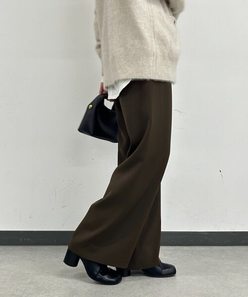 LOUNGEDRESS（ラウンジドレス）の「イージーワイドパンツ（その他パンツ・レディース・ブラウン/ピンク/ブラック/アイボリー・SMALL/MEDIUM）」の21枚目の写真