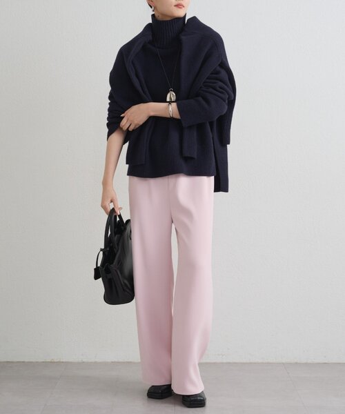 LOUNGEDRESS（ラウンジドレス）の「イージーワイドパンツ（その他パンツ・レディース・ブラウン/ピンク/ブラック/アイボリー・SMALL/MEDIUM）」の22枚目の写真