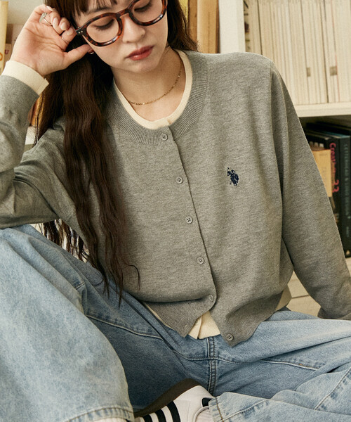 U.S. POLO ASSN. × PUBLUX/ユーエスポロアッスン フェイクレイヤード
