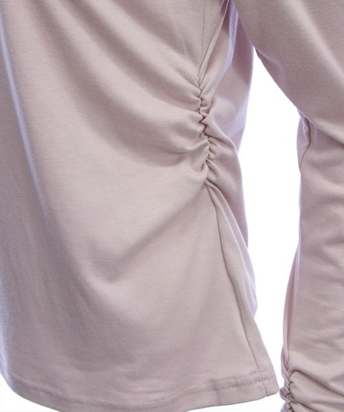 clear（クリア）の「チョーカー付きラインストーンロゴトップス［韓国ファッション カジュアル Y2K］≪AW新作≫（Tシャツ/カットソー・レディース・グレー/ブラック/グレイッシュベージュ・F）」の5枚目の写真