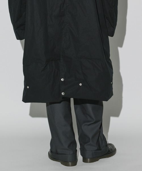 TAKAHIROMIYASHITATheSoloIst.（タカヒロミヤシタザソロイスト）の「TAKAHIROMIYASHITATheSoloIst./タカヒロミヤシタザソロイスト horse riding coat. Longコート（ステンカラーコート・メンズ・ブラック・50）」の20枚目の写真