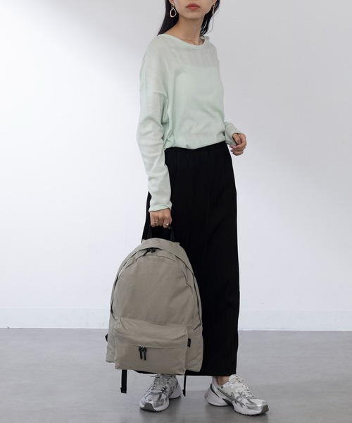 STANDARD SUPPLY(スタンダードサプライ)の「【STANDARD SUPPLY】DAILY DAYPACK(バックパック/リュック・メンズ・ライトグレー/ライトブラウン/ダークグレー/ブラック/グレー/ベージュ/ダークブラウン・FREE)」の16枚目の写真