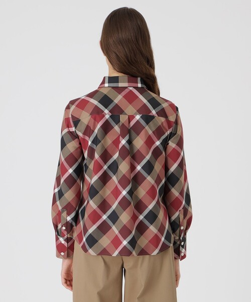 セール】クレストブリッジチェックハーフスパンツイルリボンタイ付き