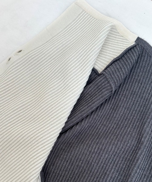 NOGLE(ノグル)の「【NOGLE/ノグル】レイヤードリブカーディガン(カーディガン/ボレロ・レディース・ホワイト系/ブラック系/ブラウン系/ネイビー系/グレー系/グレー系1/ブルー系/ネイビー系1・FREE)」の22枚目の写真