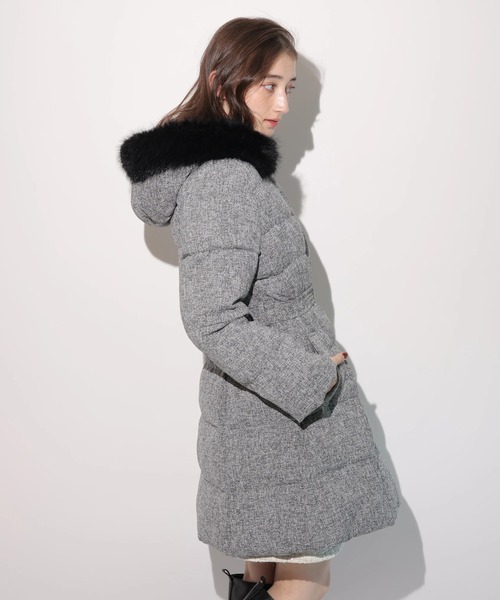 新品　Rirandtureリランドチュールベルテッド中綿ジャケット　ダウン ベルテッド中綿ジャケット（ダウンジャケット/コート）｜Rirandture