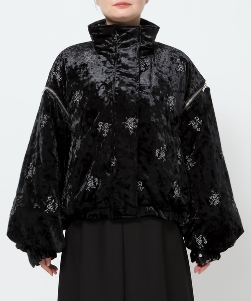 セール】2WAYエアサーマルジャガードブルゾン(HARE)（ブルゾン）｜HARE