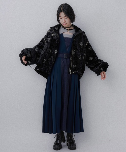 セール】2WAYエアサーマルジャガードブルゾン(HARE)（ブルゾン）｜HARE