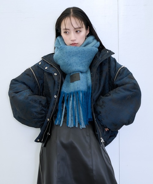 HARE 2WAY エアサーマルジャガードブルゾン　ブラック　オレンジ 楽天市場】2WAYエアサーマルジャガードスタンドブルゾン HARE ハレ