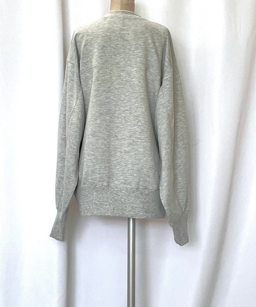 Q(キュー)の「裏毛ラメステッチカーデ(カーディガン/ボレロ・レディース・ライトグレー/チャコールグレー・MEDIUM)」の12枚目の写真