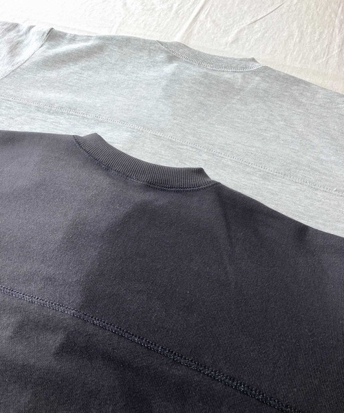 Q(キュー)の「裏毛ラメステッチカーデ(カーディガン/ボレロ・レディース・ライトグレー/チャコールグレー・MEDIUM)」の13枚目の写真