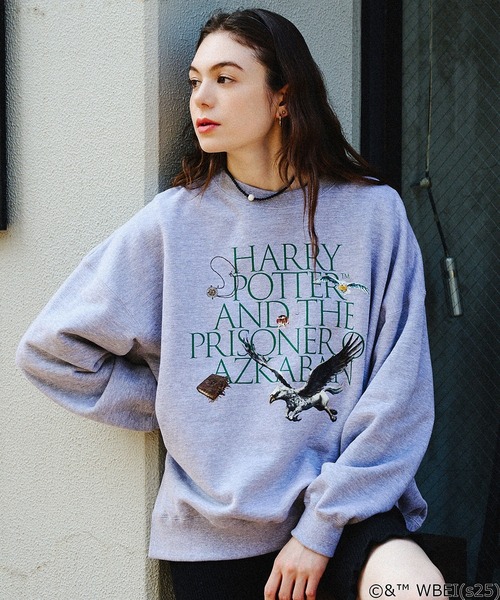 ROSE BUD(ローズバッド)の「(COLSUN)THE PRISONER OF AZKABAN SWEATSHIRTS(スウェット・レディース・ブラック/グレー・M)」の1枚目の写真