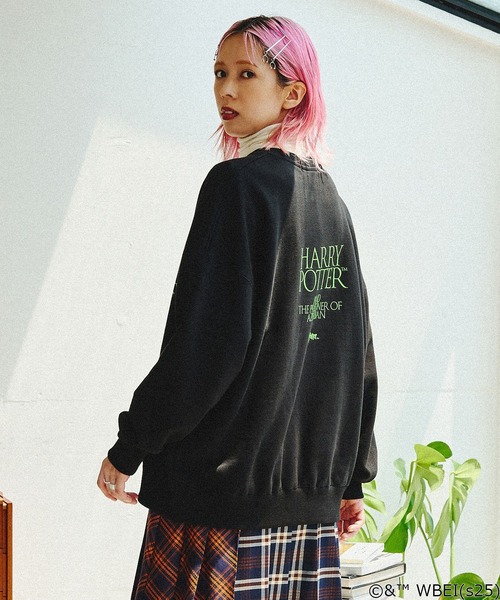 ROSE BUD(ローズバッド)の「(COLSUN)THE PRISONER OF AZKABAN SWEATSHIRTS(スウェット・レディース・ブラック/グレー・M)」の6枚目の写真