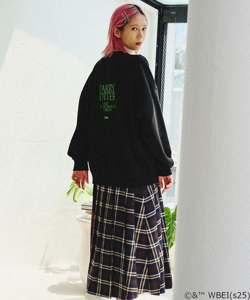 ROSE BUD(ローズバッド)の「(COLSUN)THE PRISONER OF AZKABAN SWEATSHIRTS(スウェット・レディース・ブラック/グレー・M)」の7枚目の写真