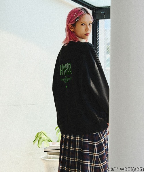 ROSE BUD(ローズバッド)の「(COLSUN)THE PRISONER OF AZKABAN SWEATSHIRTS(スウェット・レディース・ブラック/グレー・M)」の8枚目の写真