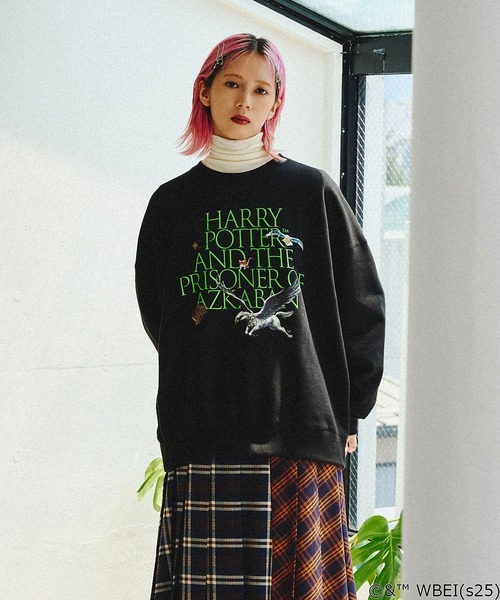 ROSE BUD(ローズバッド)の「(COLSUN)THE PRISONER OF AZKABAN SWEATSHIRTS(スウェット・レディース・ブラック/グレー・M)」の11枚目の写真