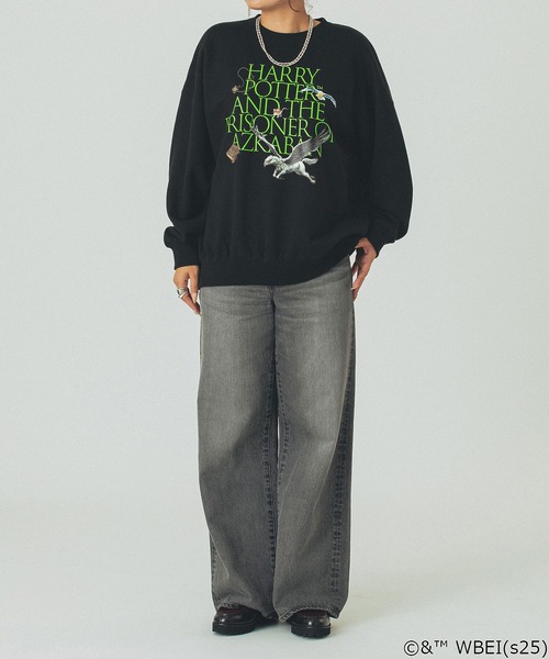 ROSE BUD(ローズバッド)の「(COLSUN)THE PRISONER OF AZKABAN SWEATSHIRTS(スウェット・レディース・ブラック/グレー・M)」の20枚目の写真