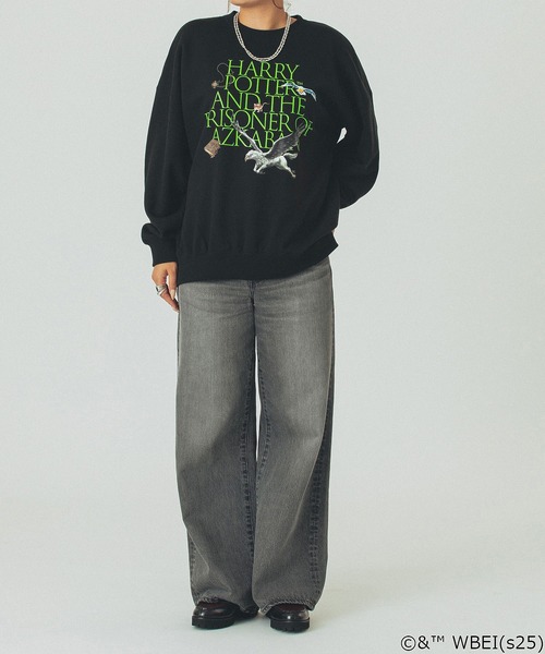 ROSE BUD(ローズバッド)の「(COLSUN)THE PRISONER OF AZKABAN SWEATSHIRTS(スウェット・レディース・ブラック/グレー・M)」の21枚目の写真