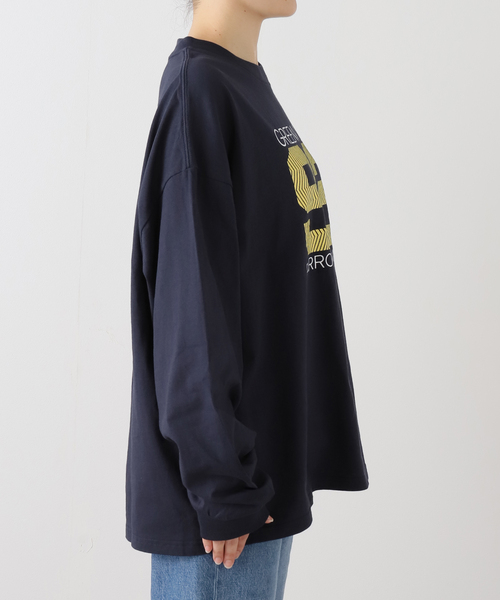 PARROTT CANVAS（パロットキャンバス）の「PARROTT CANVAS/パロットキャンバス ナンバリングロンTEE PC25212017（Tシャツ/カットソー・レディース・ネイビー・FREE）」の6枚目の写真