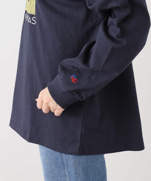 PARROTT CANVAS（パロットキャンバス）の「PARROTT CANVAS/パロットキャンバス ナンバリングロンTEE PC25212017（Tシャツ/カットソー・レディース・ネイビー・FREE）」の8枚目の写真