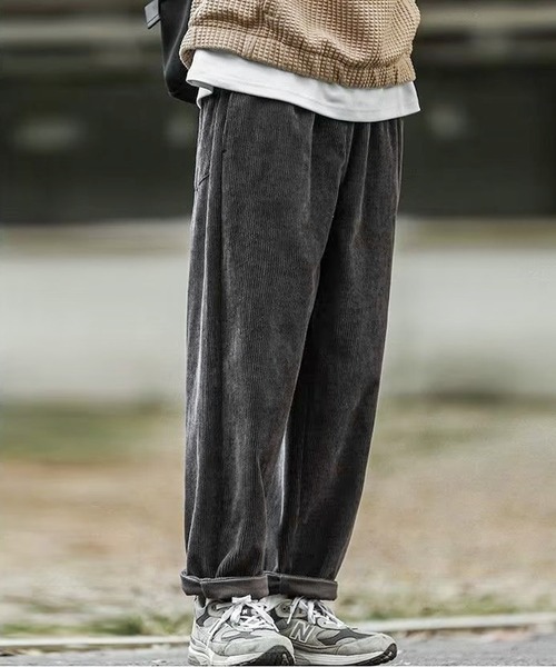 ENYO コーデュロイ ワイドパンツ（その他パンツ）｜JOHNNY WOLF