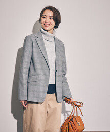 COMME CA ISM | 【セットアップ対応】ポリエステルレーヨン テーラードジャケット(テーラードジャケット)