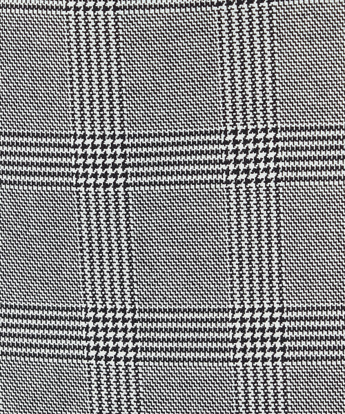 COMME CA ISM（コムサイズム）の「【セットアップ対応】ポリエステルレーヨン　テーラードジャケット（テーラードジャケット・レディース・ブラック/チェック・SMALL/MEDIUM/LARGE/X-LARGE）」の4枚目の写真