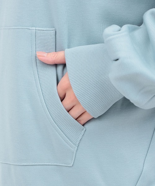 チチカカ（チチカカ）の「裏シャギ－刺繍ポカフーディー（パーカー・レディース・アイボリー/ブラック/ライトブルー・FREE）」の22枚目の写真