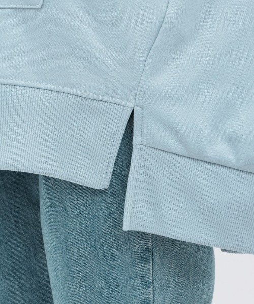 チチカカ（チチカカ）の「裏シャギ－刺繍ポカフーディー（パーカー・レディース・アイボリー/ブラック/ライトブルー・FREE）」の21枚目の写真