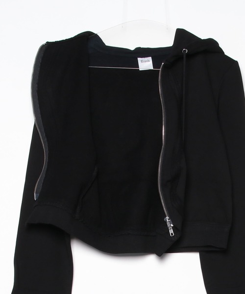 ROYAL FLASH（ロイヤルフラッシュ）の「MITSUKI/ミツキ/WAVE ZIP PARKA（パーカー・レディース・ブラック/ホワイト・F）」の4枚目の写真