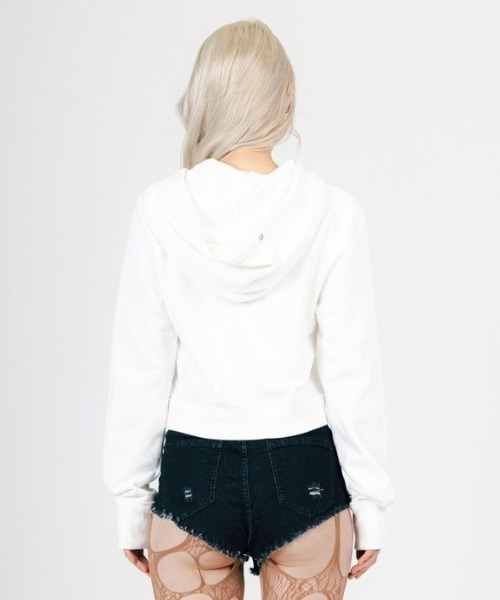 ROYAL FLASH（ロイヤルフラッシュ）の「MITSUKI/ミツキ/WAVE ZIP PARKA（パーカー・レディース・ブラック/ホワイト・F）」の10枚目の写真