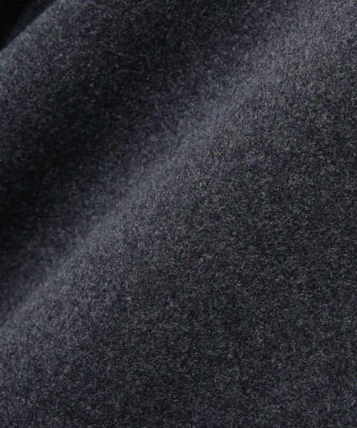 NANO universe（ナノユニバース）の「「HOTEL PALACE」ウールカシミヤ ロングコート（その他アウター・メンズ・チャコール/ネイビー/ブラック・M/L）」の6枚目の写真