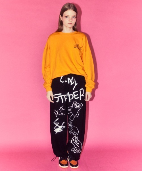 Candy Stripper（キャンディストリッパー）の「GRAFFITI PRINT パンツ