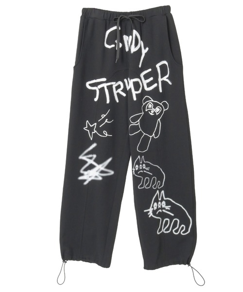 Candy Stripper（キャンディストリッパー）の「GRAFFITI PRINT パンツ