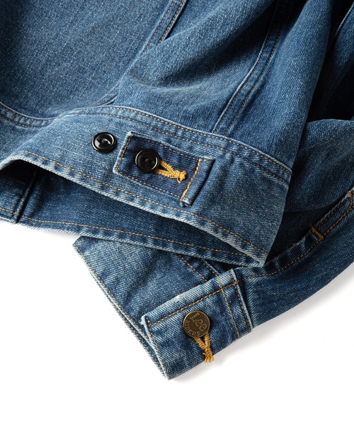 Lee(リー)の「【AKINA NAKAMORI × Lee】Denim Jacket for men(デニムジャケット・メンズ・ブルー系その他・MEDIUM/LARGE/X-LARGE)」の7枚目の写真