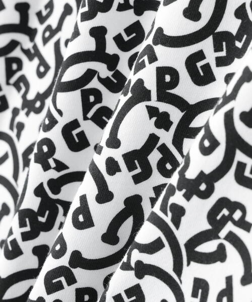 PEARLY GATES（パーリーゲイツ）の「【PEARLY GATES】綿ベア天竺長袖ハイネックカットソー ＜NICO総柄＞（Tシャツ/カットソー・レディース・ホワイト系その他・SMALL/MEDIUM）」の5枚目の写真