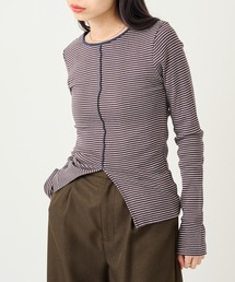【Robert P. Miller】パネルリブ スリット プルオーバー RM254-2247